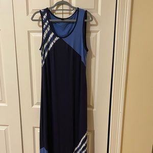 Style and co asymmetrical design dress.   Women’s size large.
